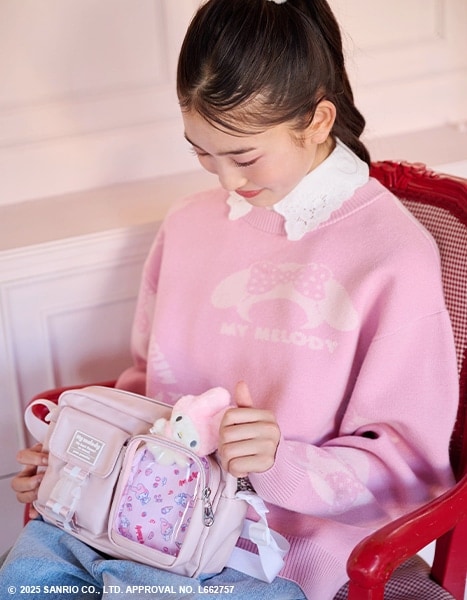 pom ponette junior My Melody ＆ Kuromi 50th＆20th Anniversaries Collection