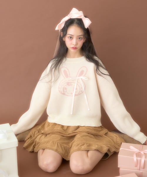 メゾピアノ べリエちゃん ジャガードニット ベリエちゃん】ジャガードニット | Mi-je（ミジェ）