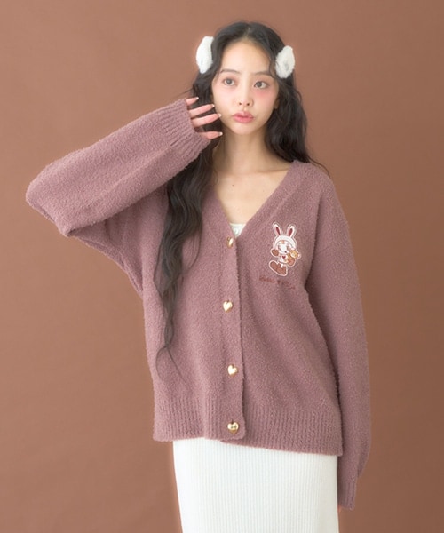 Mi-je べリエちゃん パジャマ カーディガン ミジェ メゾピアノ ブラウン ベリエちゃん】パジャマカーディガン | Mi-je（ミジェ）