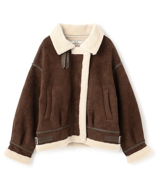 ムートンジャケット【韓国ファッション】 | Mi-je（ミジェ）