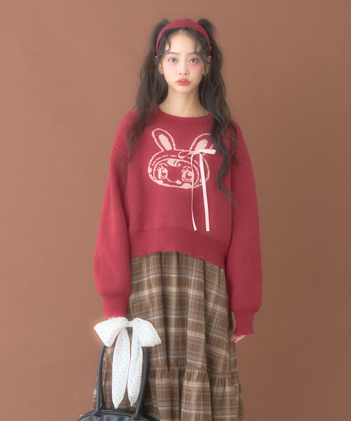 mezzo piano junior ベリエちゃん ジャガードニット mezzo piano junior ベリエちゃん ジャガードニット - メルカリ