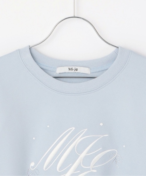 ニュアンスロゴトレーナー【韓国ファッション】 | Mi-je（ミジェ）