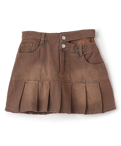 カラーデニムミニスカート | Mi-je（ミジェ）