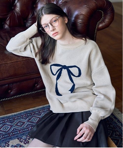 アソートジャガードニット【韓国ファッション】 | Mi-je（ミジェ）