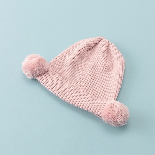 サイドポンポンボウシ【日本製】