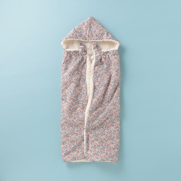 裏ボア リバティタフタ4WAYおくるみ【日本製】