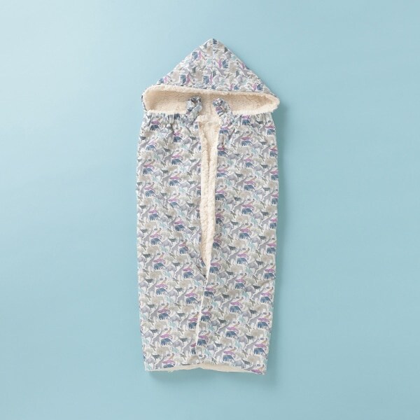 裏ボア リバティタフタ4WAYおくるみ【日本製】