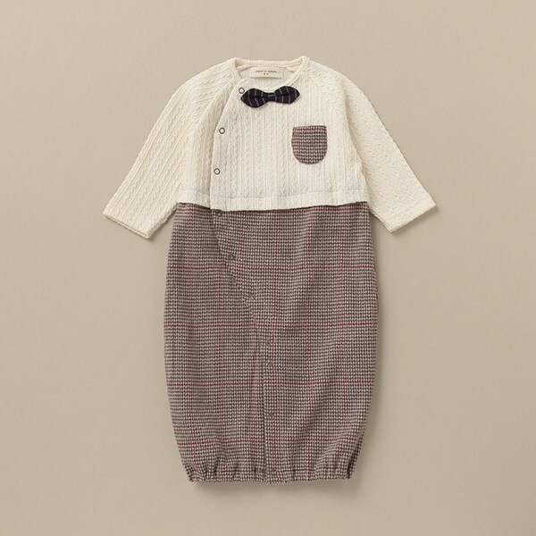 グレンチェック兼用ドレス【日本製】