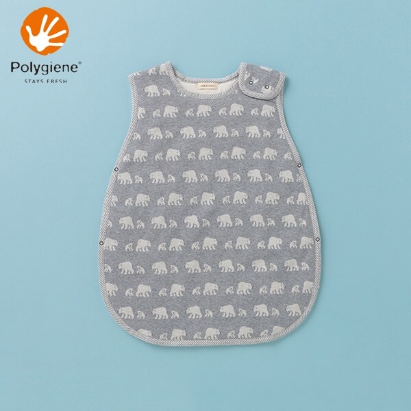 オーガニックコットン ポリジン ジャカードスリーパー【日本製】