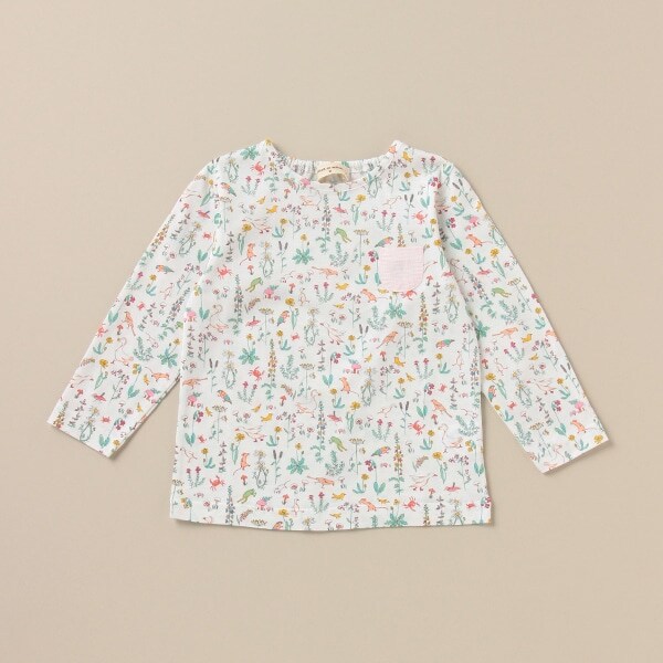 【リバティファブリック】THEO長袖Tシャツ【日本製】