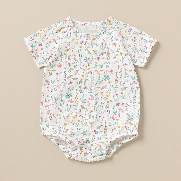 【リバティファブリック】THEOボディスーツ【日本製】