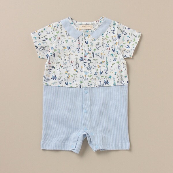 【リバティファブリック】THEOショートオール【日本製】