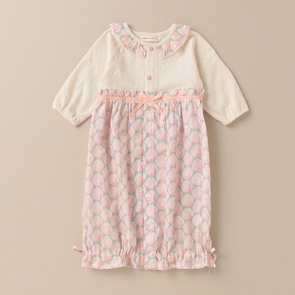 オーガニックコットン ピーコック2WAYベビードレス【日本製】
