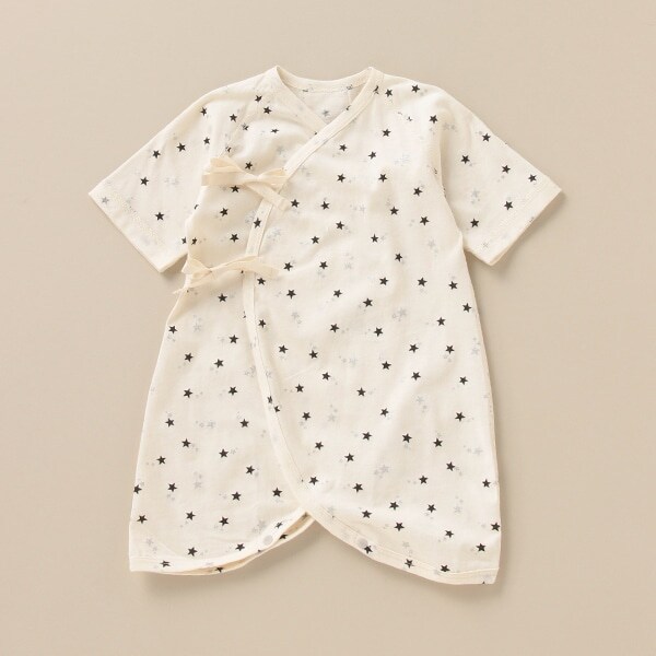 オーガニックコットン ポリジン シルバースターコンビ肌着【日本製】