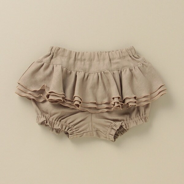 綿麻フリルブルマー【日本製】