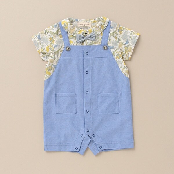 キューフォーザズー半袖ショートオール【日本製】