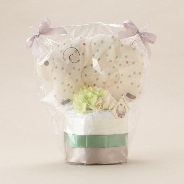 オーガニックコットン ダイパーケーキ授乳マクラ1段【日本製】