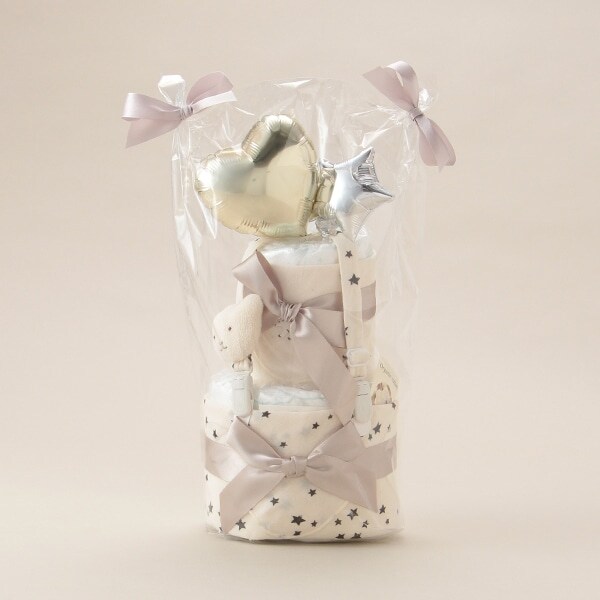 ダイパーケーキスタイクリップ＆ハンカチ【日本製】