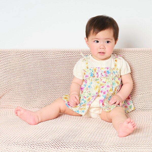 アンバーズポージーロンパース【日本製】