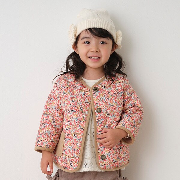 リバティプリントリバーシブルゾン【日本製】