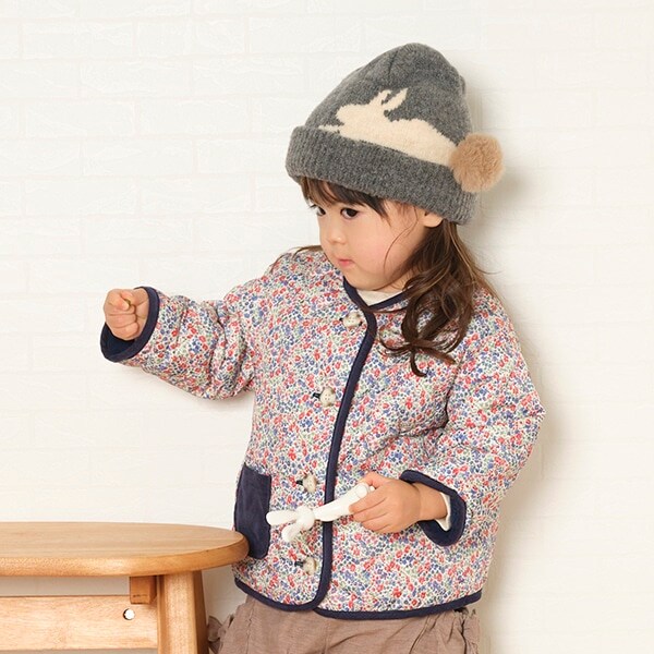 リバティプリントリバーシブルゾン【日本製】