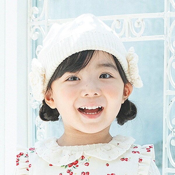 フラワー帽子【日本製】