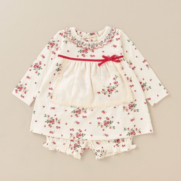 野イチゴワンピーススーツ【日本製】