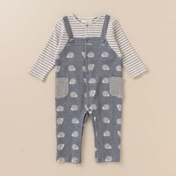 オーガニックジャガードカバーオール【日本製】