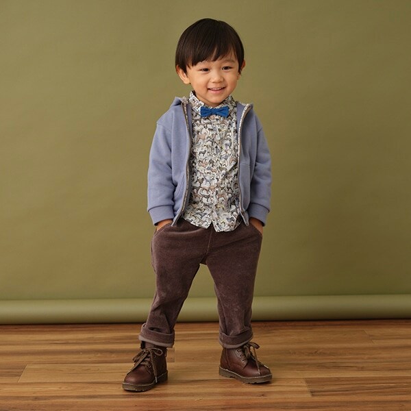 モナルーチェチェックロングパンツ【日本製】