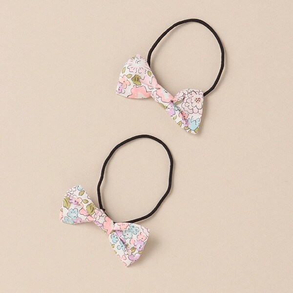 リバティリボンヘアポニー