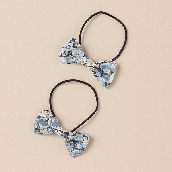 リバティリボンヘアポニー