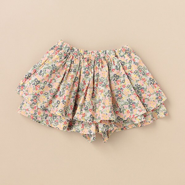 ギャザーフレアーキュロットスカート