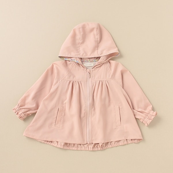 バックギャザーマウンテンパーカ