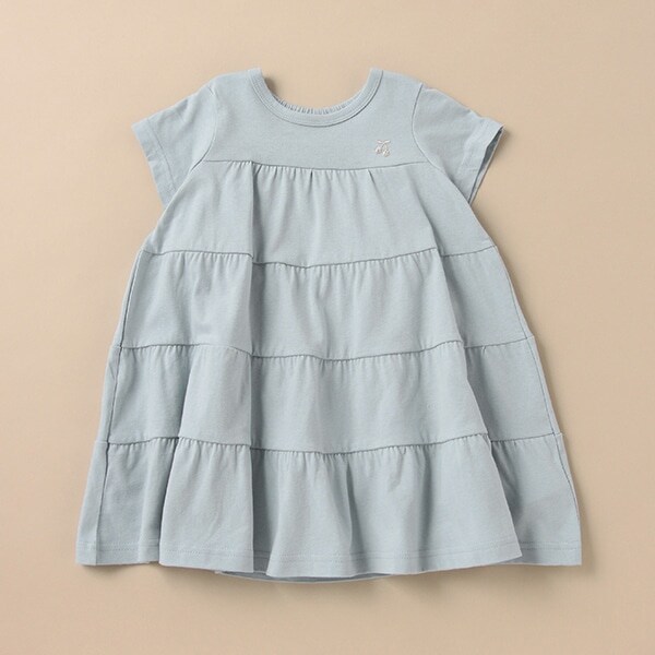 オーガニックチェリーティアードワンピース