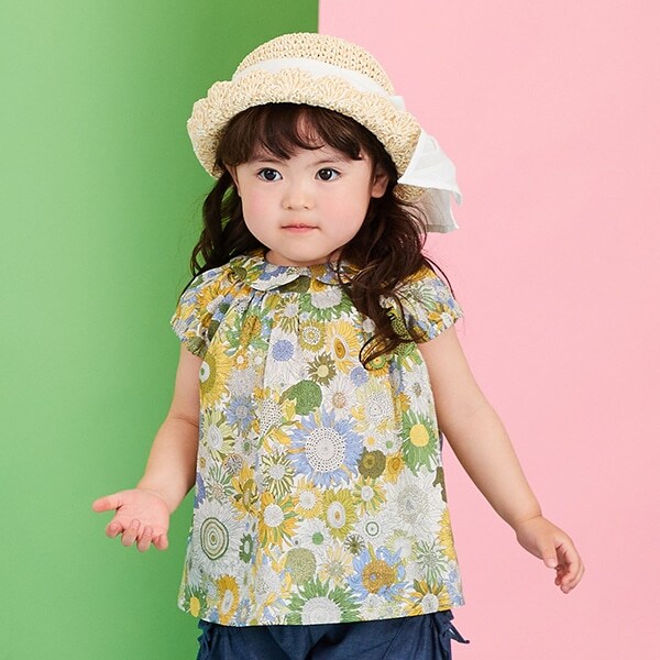 スモール･スザンナギャザーブラウス【日本製】