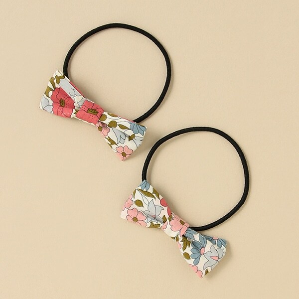 リバティファブリックヘアポニー【日本製】