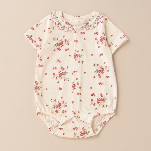 野イチゴボディスーツ【日本製】