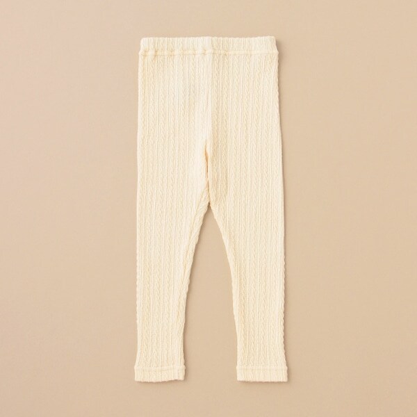 ケーブルフル丈レギンス【日本製】