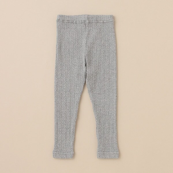 ケーブルフル丈レギンス【日本製】