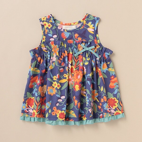 フローラルバレエチュニック【日本製】