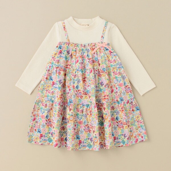 クラシックメドゥティアードワンピース【日本製】