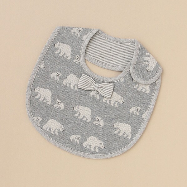 オーガニックジャカードスタイ【日本製】