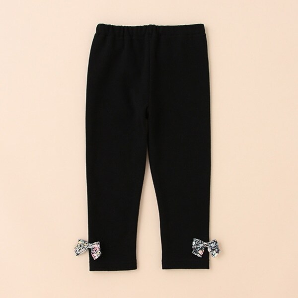 リボンフル丈レギンス【日本製】