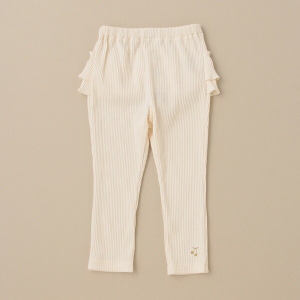 バックフリルフル丈レギンス