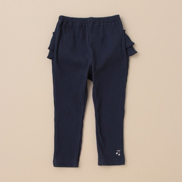 バックフリルフル丈レギンス