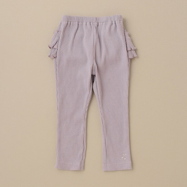 バックフリルフル丈レギンス