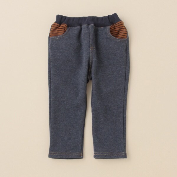 裏シャギーロングパンツ