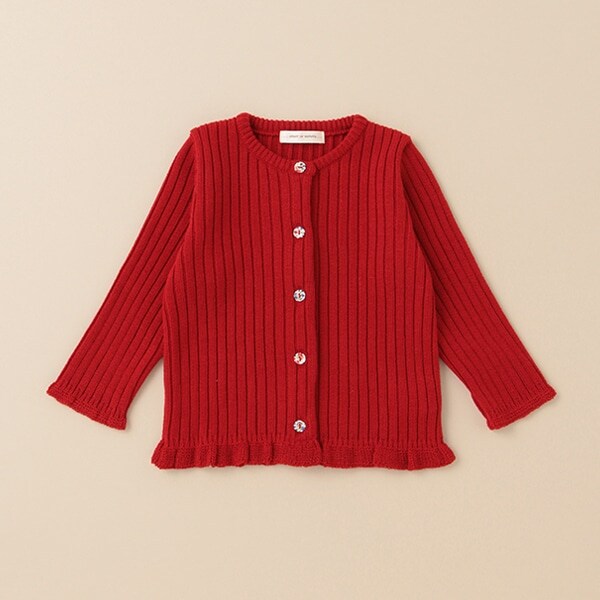 ラメテレコカーディガン【日本製】