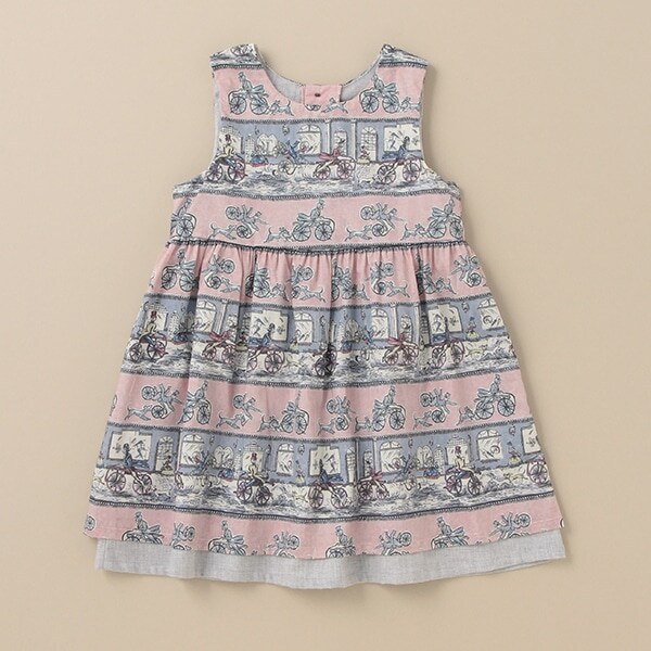 ヴィクトリアントリップジャンパースカート【日本製】