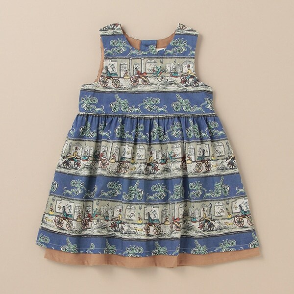 ヴィクトリアントリップジャンパースカート【日本製】